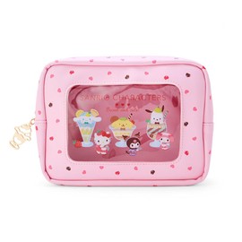 Sanrio 253791 Sanrio Characters Pouch (Sanrio Parfait)
