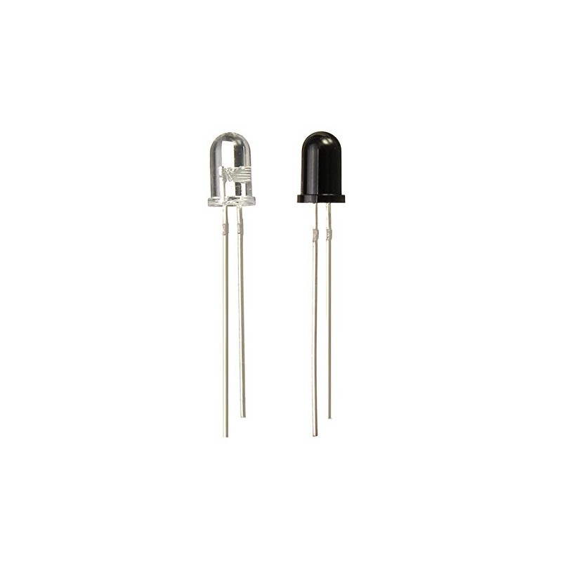 ExcLent 10 pieces 5 mm 940 Nm IR infrared diode