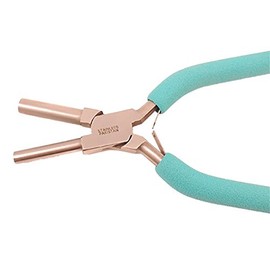 Mazbot Large Cushion Comfort Foam Bail Making Pliers with 7.00mm and 9.00mm Jaws BL100FM