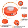 SilverChry Grass Trimmer Head Aluminium Line Head with M10 Left