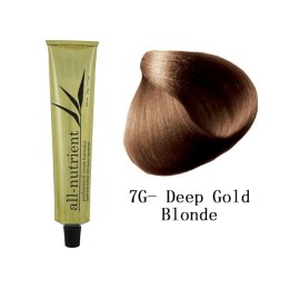 All-Nutrient Permanent Cream Hair Color - 7G Deep Gold Blonde
