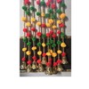 Sphinx Pom-poms Beads & Golden Hanging Bells Strings/Garlands/torans/Wall hangings for