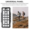 MUQIDA Car Rigid MOLLE Panel, Auto Sun Visor Organizer EDC