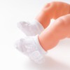 Cream De Coco Crew Socks, Newborn, Baby, Made in Japan,