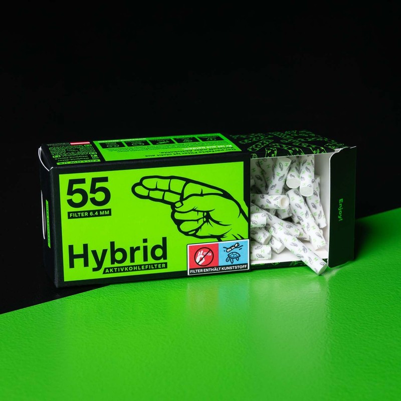 Hybrid Supreme Filters Cellulose / Activated Carbon, White, Diameter 6.4
