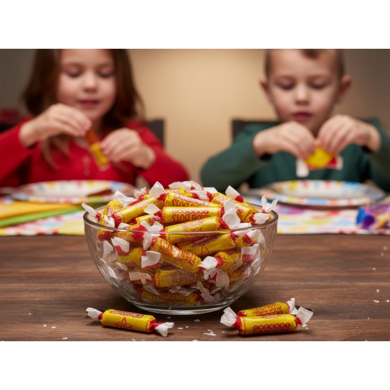 Smarty Stop Long Boys Juniors Coconut Caramel Chewy Candy Individually