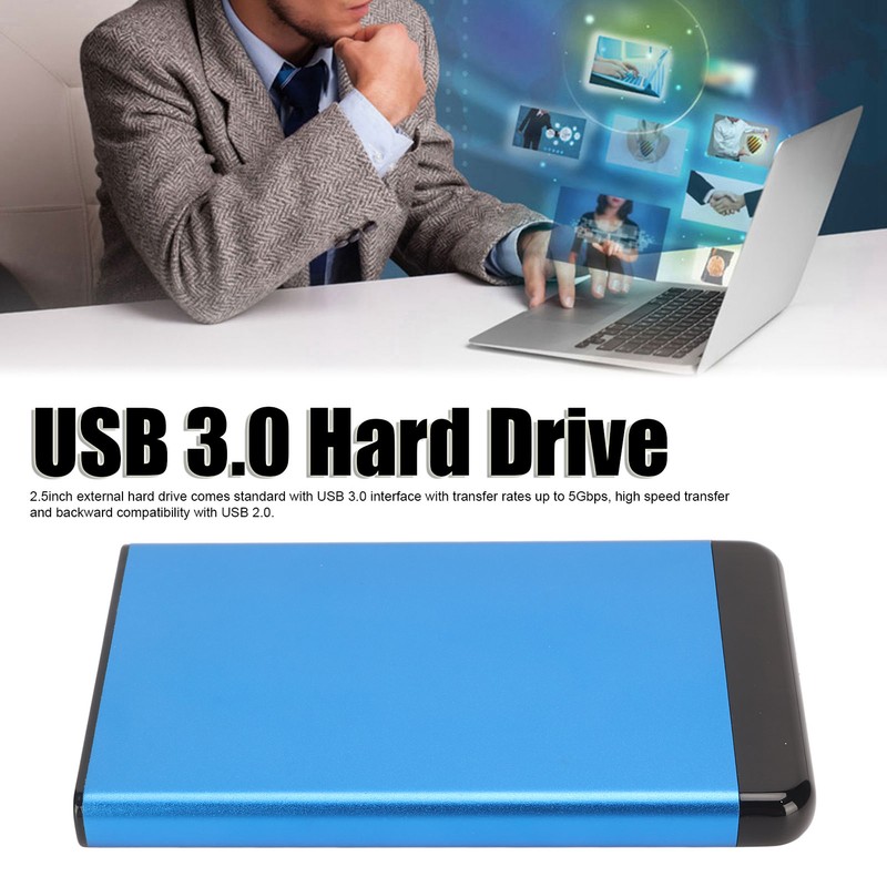 2.5in External Hard Drive 5Gbps USB 3.0 Interface Plug and