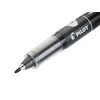 PILOT V-Sign Pen Fibre-Tip Pen (Black), Pack of 4