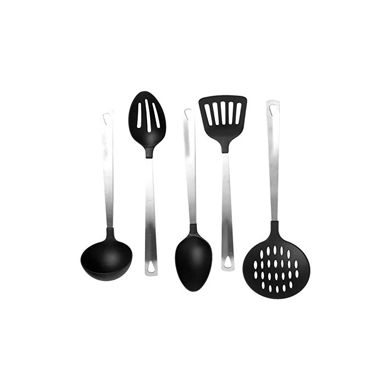 Cook's Corner kitchen tool set, Black
