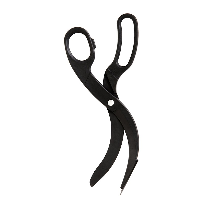 Fante's Cousin Gilda's Pizza Chef's Scissors, Scratch-Free Nylon, Black