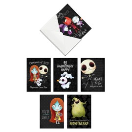 Silly Goose Gifts Nightmare Themed Greeting Cards With Envelopes (Set of 12) Blank All Occasion Assortment Note Funny