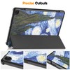 Gylint Case for Fire Max 11 Tablet, Folding Folio Ultra-Thin