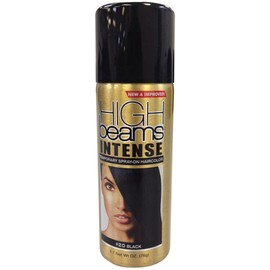 High Beams Intense Temporary Spray On Hair Color - #20 Black 2.7 oz. (Pack of 2)