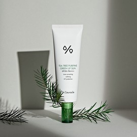 Dr. Schracle Tea Tree Purifying Green Up Sun 50ml Non-nano inorganic tea SPF 50, PA++++ / Red tone correction tone-up sun cream / 닥터슈라클 티트리 퓨리파인 그린 업 선 50ml 논나노 무기자차 SPF50, PA++++ / 울긋불긋 톤 보정 톤업 선크림
