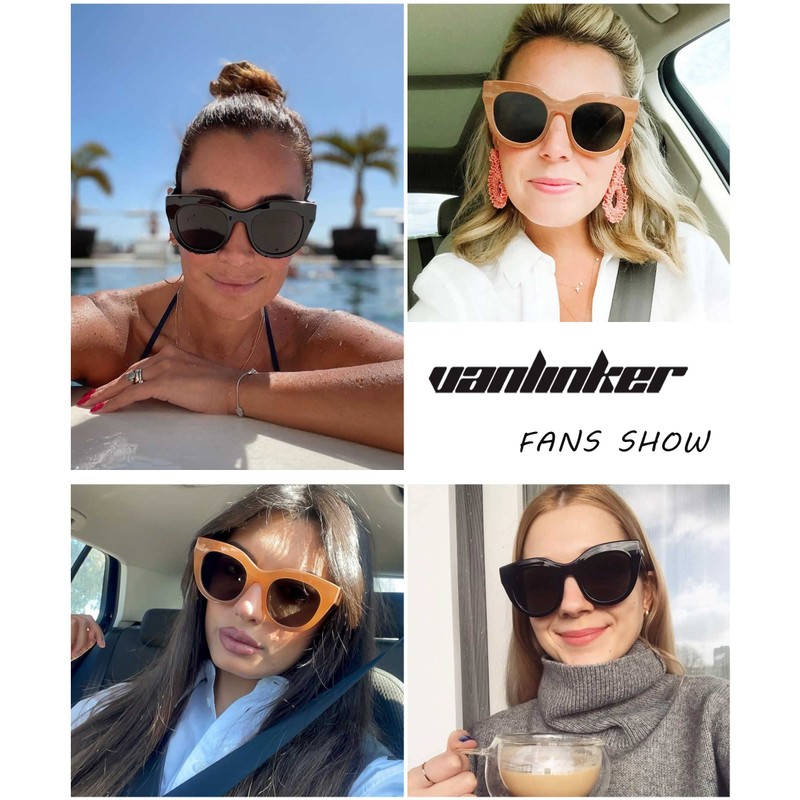 VANLINKER VL9690 - anteojos de sol polarizadas de moda para