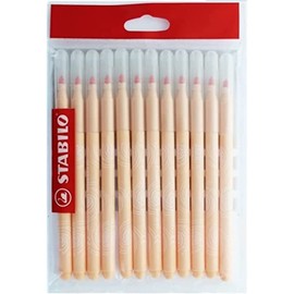 Stabilo Power - Schoolpack Refill of 12 Felt-Tip Pens, Medium Tip Rose Chair