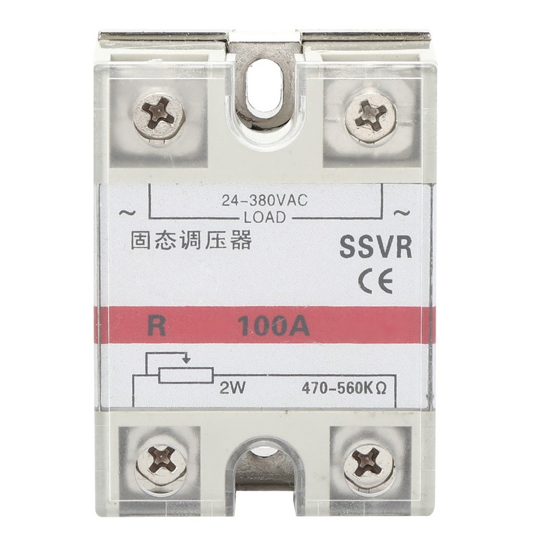 Solid-State Voltage Regulator Single Phase Relay Module Low Frequency SSVR-100