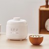 Electric Stew Pot, 200W Soup Pot Slow Cooker with 24