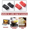 2Pcs Silicone Assist Handle Holder Grip, Heat Resistant Cast Iron