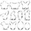Easter Cookie Cutters, Set of 11 Easter Cookie Cutters Including