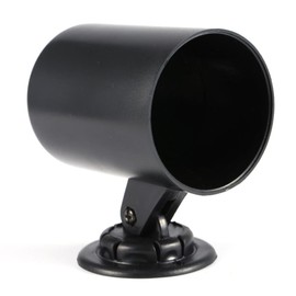 Universal Black 2" 52mm Single Gauge Swivel Dashboard Pod Fits Any Make and Model Car Truck with Swivels 360 Degrees