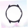 iplusmile Rhinestone Protective Case for Watch Hollow Out Design Lightweight