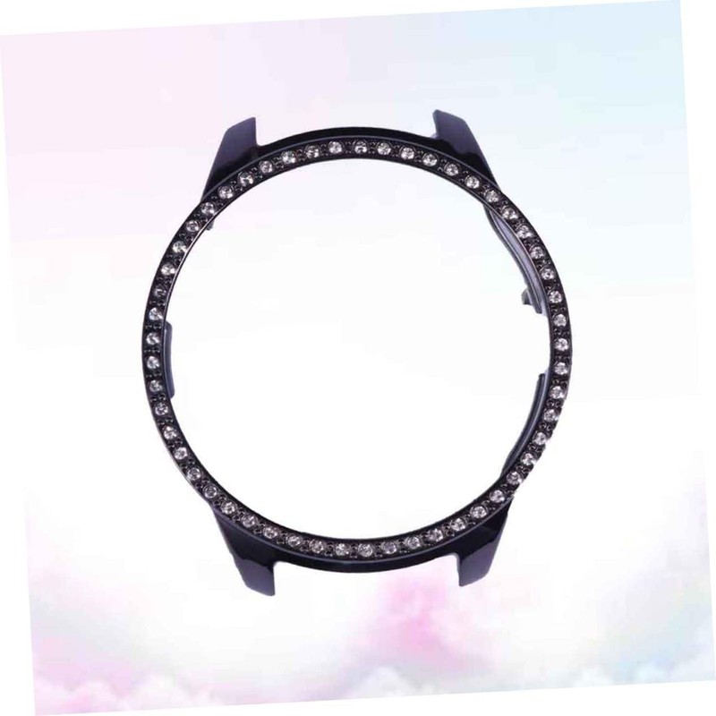 iplusmile Rhinestone Protective Case for Watch Hollow Out Design Lightweight