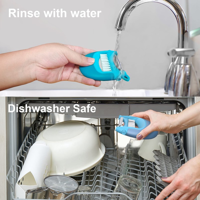 Empava Potato Peeler with Brush, Vegetable, Easy, Speed and Multifunctional