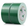 BOMEI PACK Green Duct Tape Waterproof, Multipurpose Strong Silver Tape