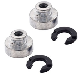 Amazicha 2 PCS Fender Seat Nut Kit for Harley Electra Glide Street Glide Sportster 1997-2023