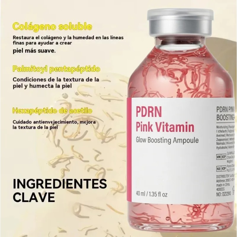Sérum Facial Antiedad Coreano, Intenso En Péptidos De Coláge