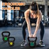 Fitvids Kettlebell Sets 3 Piece Strength Training KettleBells Weight Set