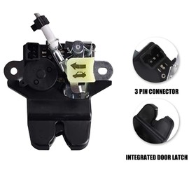 Unikpas Rear Trunk Lid Latch Compatible for 2016-2020 KIA Optima Replace TailGate Lock Latch Actuator Assembly 81230-D4000