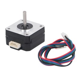42 Stepper Motor 2 Phases 1.8 Degrees High Torque Small Stepper Motor for 3D Printers High Temperature Resistant Low Noise