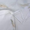 FADFAY White Floral Duvet Cover Set 100% Cotton Farmhouse Bedding