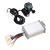 48V 800W Bike Brush Controller Set with Keys Thumb Throttle