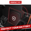 XUTVOTOR Can Am X3 Battery Cover, Plastic Black Battery Cover