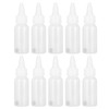 Haosie 10PCS Airbrush Paint Bottles, 30ml Empty Airbrush Accessories, Paint