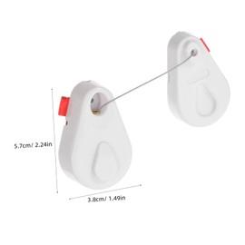 Mipcase Telescopic Cable Organizers Steel Wire Pull Box for Display Kit Automatic Retractable Theft Wire Case