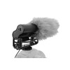 Shotgun Microphone (Stereo) with Windscreen & Dead Cat Muff for
