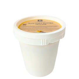 HalalEveryDay Yellow Shea Butter from Ghana – Raw & Unrefined – 24oz Tamper-Proof Jar | Natural African Shea Butter for Skin, Hair, Body, DIY Body Butters, Lotions, and Hair Care | Ready to Use