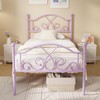 Weehom Twin Bed Frames, Modern Twin Size Metal Bed Frames