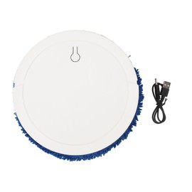 Floor Mopping Robot Low Noise Intelligent Avoid Obstacles Wet Dry Dual Use Floor Mopping Machine for Home White