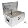 ANTUKO 20 Inch Heavy Duty Aluminum Tool Box Silver Replacement
