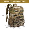 Laripwit Cooler Backpack 54 Cans Insulated Backpack Cooler Bag Leak-Proof