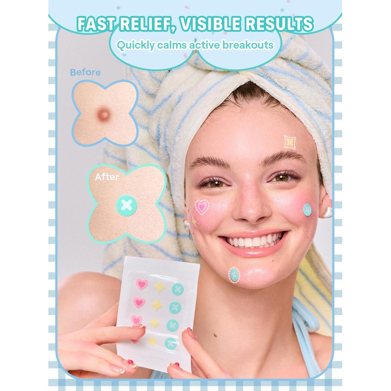 SHEGLAM Daydream Dots Blemish Patches Acne Patch Invisible Pimple Patches