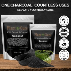 Activated Charcoal Powder 4 oz. Coconut - Food Grade Kosher Non-GMO - Teeth Whitening, Facial Mask and Soap Making. Promotes Natural Detoxification and Helps Digestion