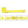JSP Manufacturing 5 Pack Yellow Gas and Bung Wrench Non