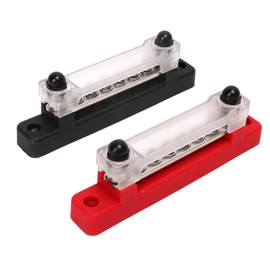 Terminal Block Busbar Fireproof Cover, Busbar Terminal, Finished Product, 6 Terminal Busbar, High Strength, 12 Terminals, For Cars