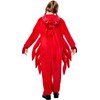 Rubies Lobster Comfywear Hooded Jumpsuit for Kids, Unisex S/M